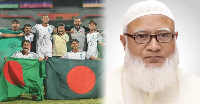 বাংলাদেশ দলের উদযাপন; জামায়াত আমির